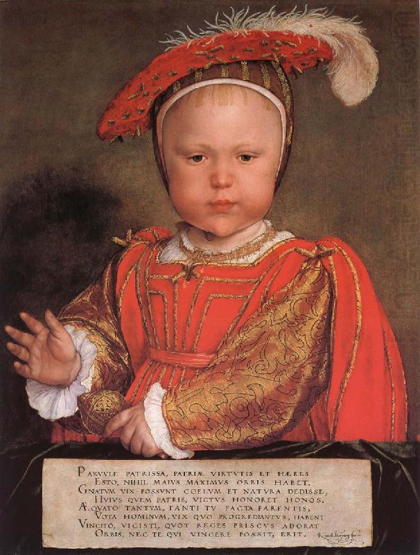 Hans Holbein Edward VI as a child china oil painting image